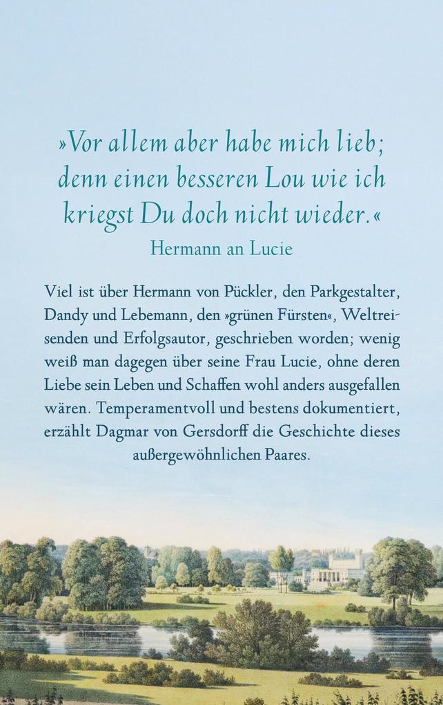 Weitere Ansicht: Alle Schönheit, aller Zauber. Lucie und Hermann von Pückler | Dagmar von von Gersdorff