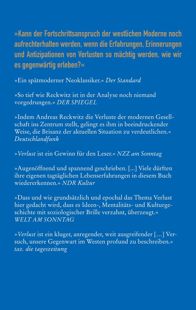 Weitere Ansicht: Verlust | Andreas Reckwitz