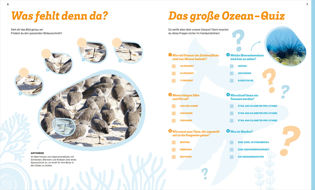 Weitere Ansicht: WAS IST WAS Rätseln und Stickern: Ozeane