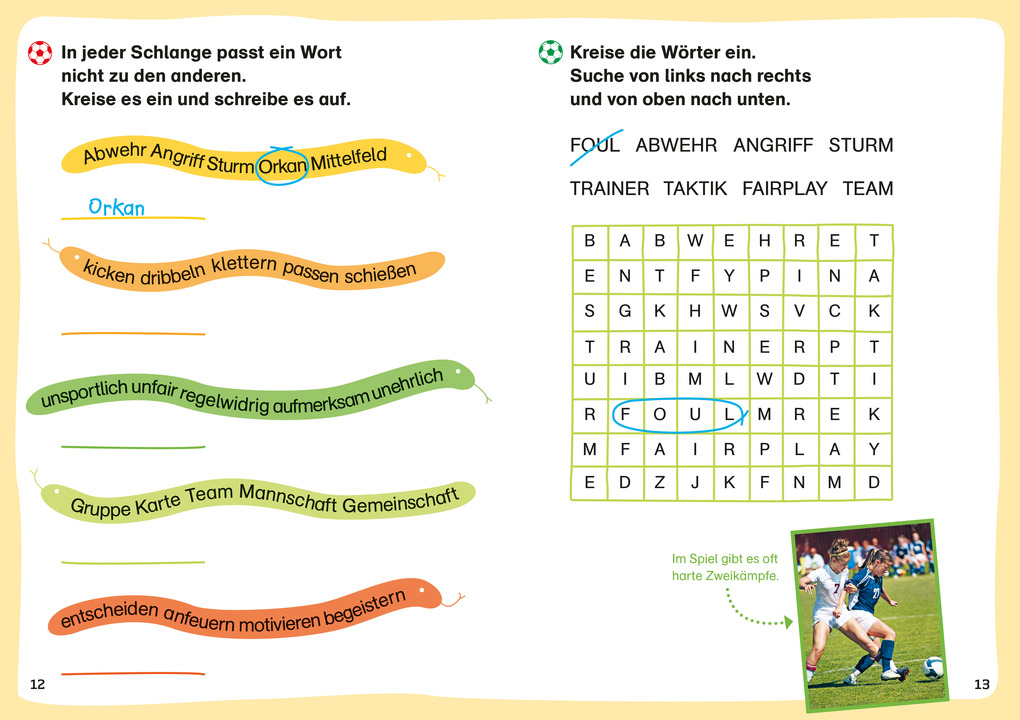 Weitere Ansicht: WAS IST WAS Erstes Lesen. Leserätsel Fußball | Waltraud Grill