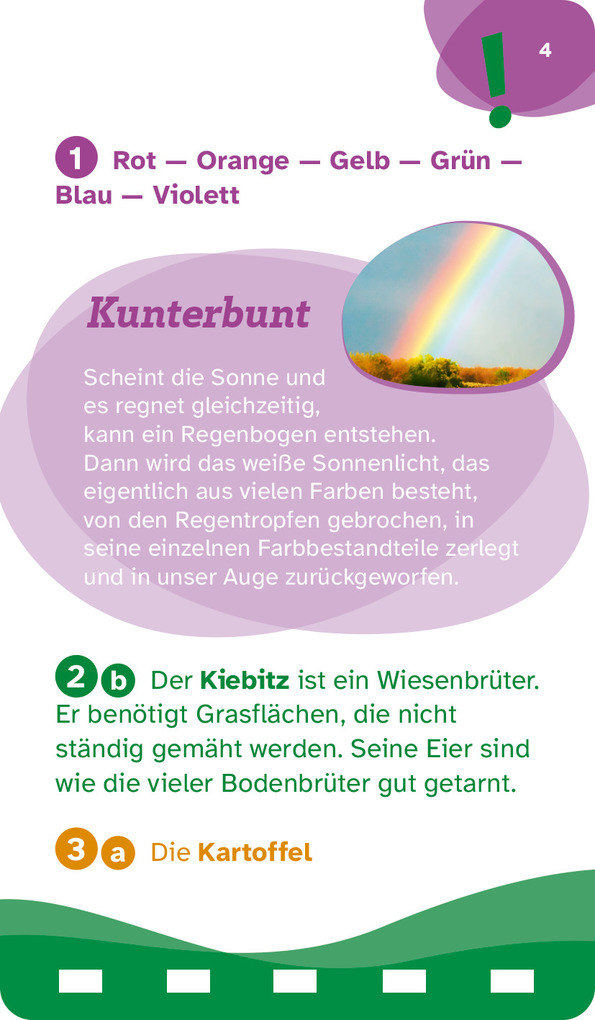 Weitere Ansicht: WAS IST WAS Quiz Natur
