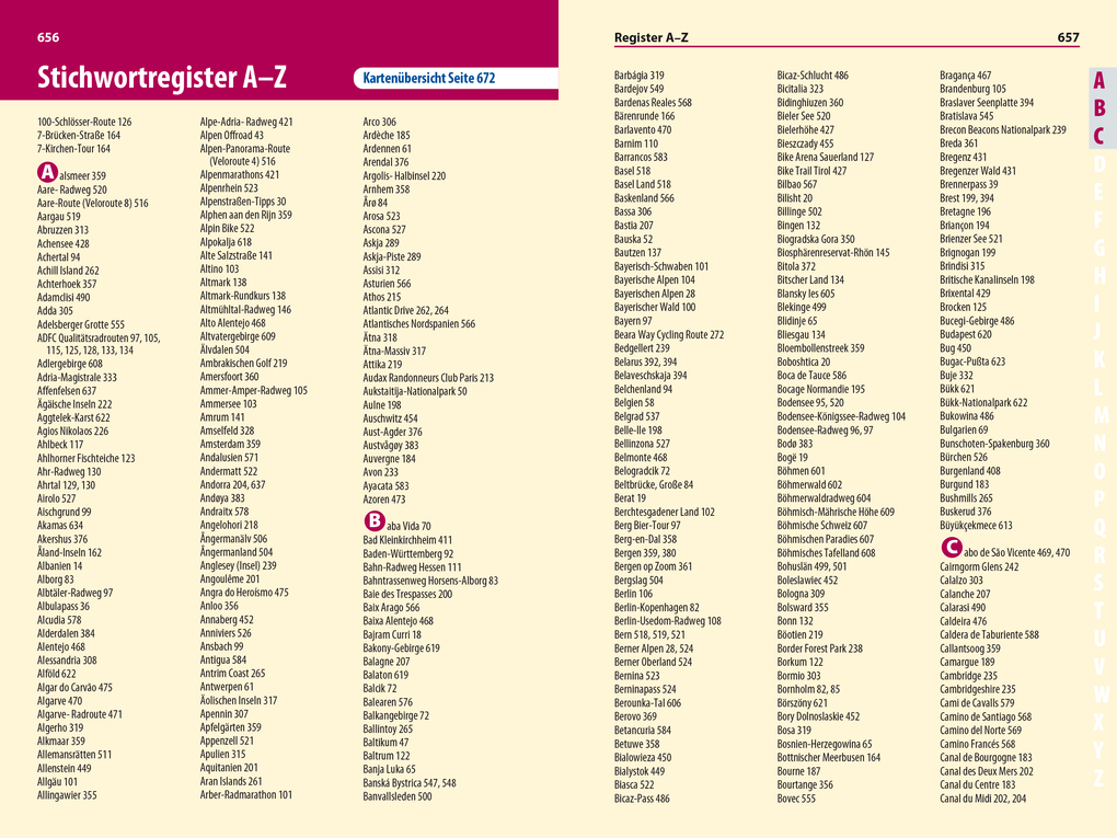 Weitere Ansicht: Reise Know-How Reiseführer Europa per Rad | Herbert Lindenberg