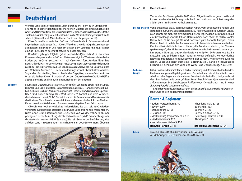 Weitere Ansicht: Reise Know-How Reiseführer Europa per Rad | Herbert Lindenberg