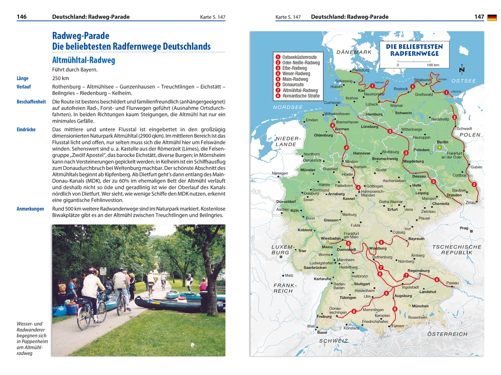 Weitere Ansicht: Reise Know-How Reiseführer Europa per Rad | Herbert Lindenberg