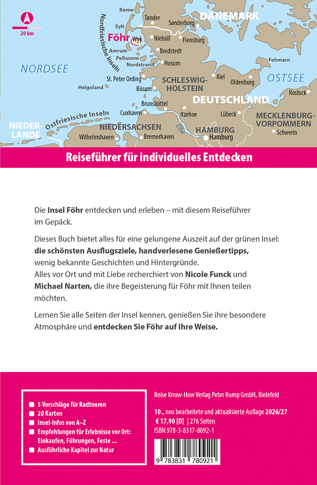 Weitere Ansicht: Reise Know-How Reiseführer Föhr | Nicole Funck, Michael Narten