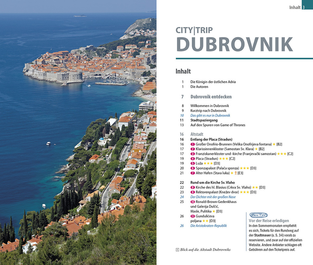 Weitere Ansicht: Reise Know-How CityTrip Dubrovnik | Daniela Schetar, Friedrich Köthe