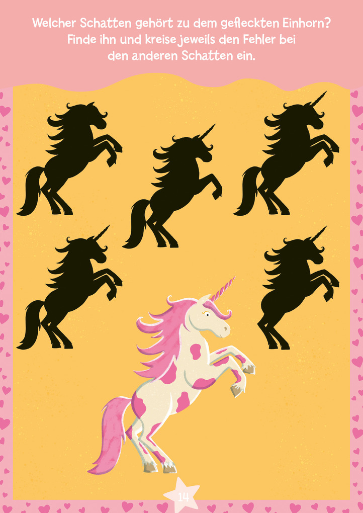 Weitere Ansicht: Mein knallbunter Rätselmix. Pferde & Einhörner