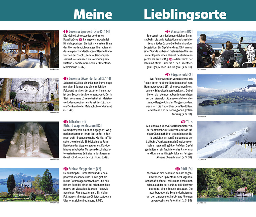 Weitere Ansicht: Reise Know-How MeinTrip Vierwaldstättersee & Luzern | Sven Eisermann