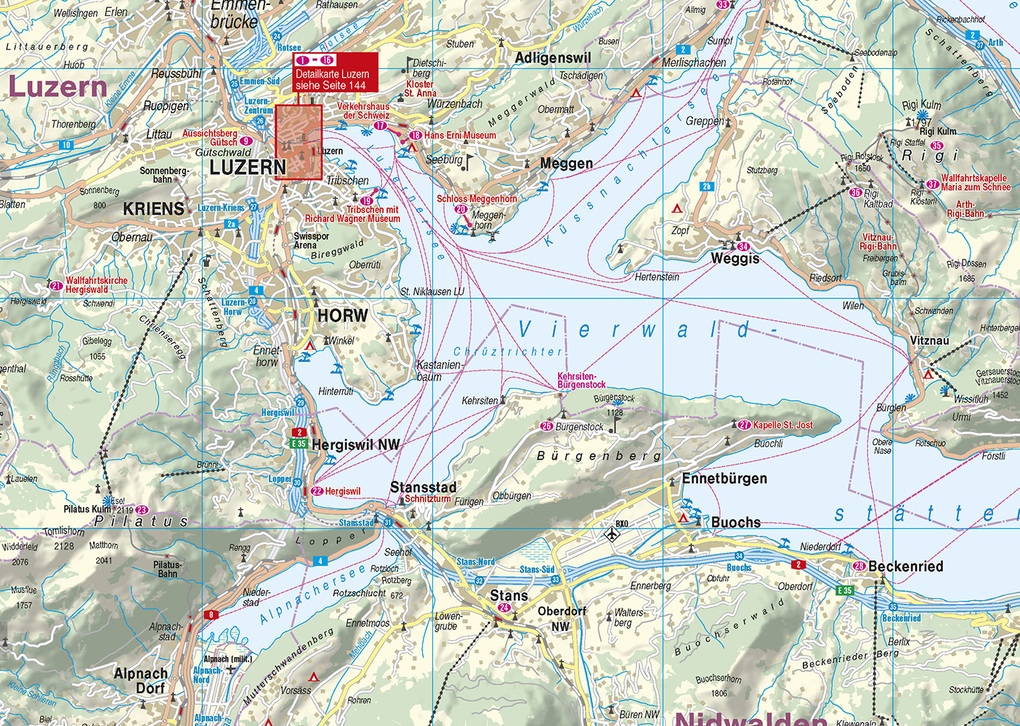 Weitere Ansicht: Reise Know-How MeinTrip Vierwaldstättersee & Luzern | Sven Eisermann