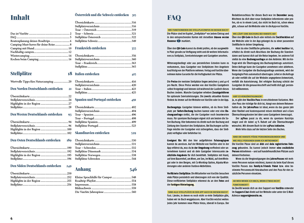Weitere Ansicht: VanSite Stellplatzführer 2026 | VanSite