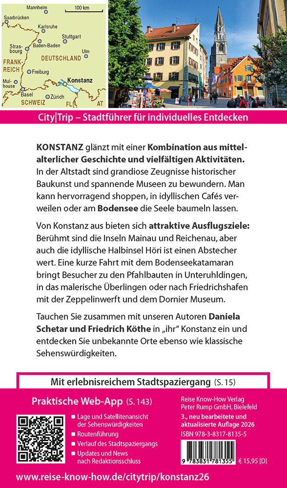 Weitere Ansicht: Reise Know-How CityTrip Konstanz | Daniela Schetar, Friedrich Köthe