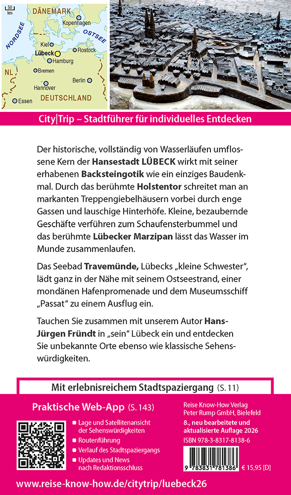 Weitere Ansicht: Reise Know-How CityTrip Lübeck mit Travemünde | Hans-Jürgen Fründt