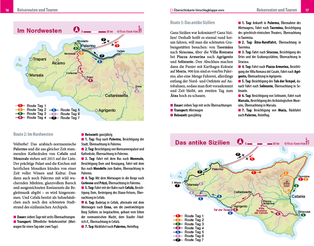 Weitere Ansicht: Reise Know-How Reiseführer Sizilien | Friedrich Köthe, Daniela Schetar