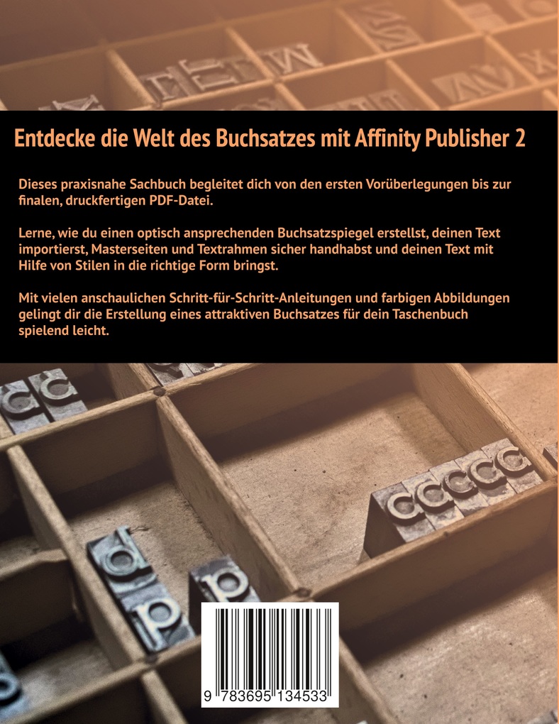 Weitere Ansicht: Attraktiver Buchsatz mit Affinity Publisher 2 | Tom Bamann