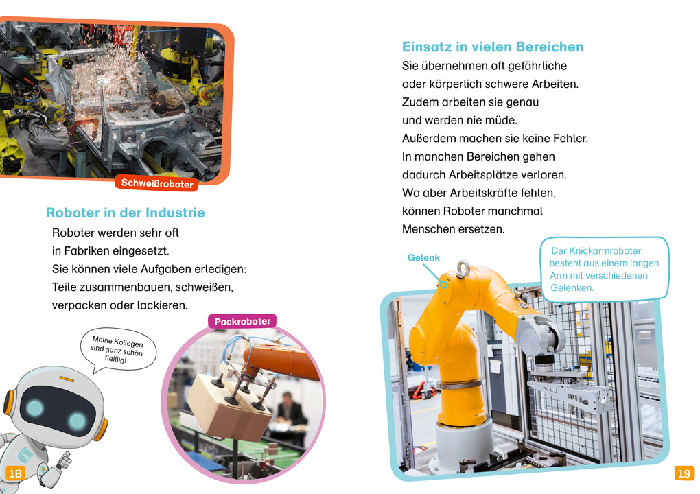 Weitere Ansicht: WAS IST WAS Erstes Lesen. Roboter | Waltraud Grill
