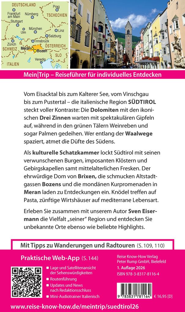 Weitere Ansicht: Reise Know-How MeinTrip Südtirol | Sven Eisermann