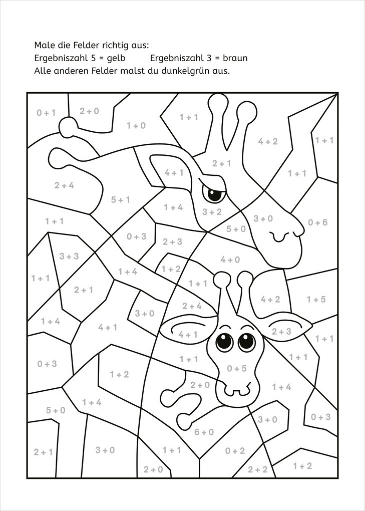 Weitere Ansicht: LERNSTERN. Mein Mathe-Malblock. Rechnen bis 10 | Sabine Schwertführer