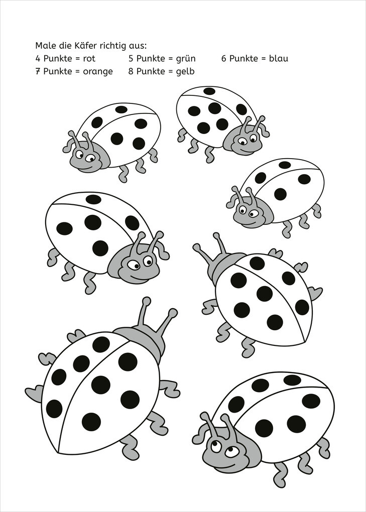 Weitere Ansicht: LERNSTERN. Mein Mathe-Malblock. Rechnen bis 10 | Sabine Schwertführer