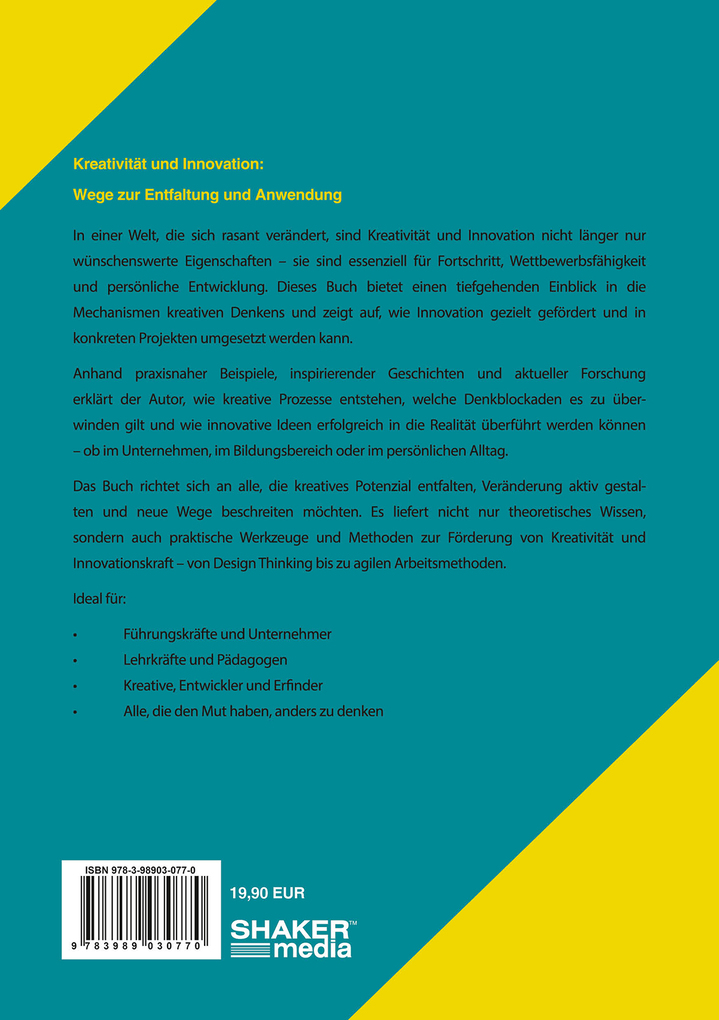 Weitere Ansicht: Kreativität und Innovation | Burkard Weth