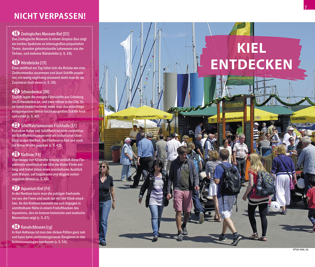 Weitere Ansicht: Reise Know-How CityTrip Kiel mit Kieler Förde | Hans-Jürgen Fründt