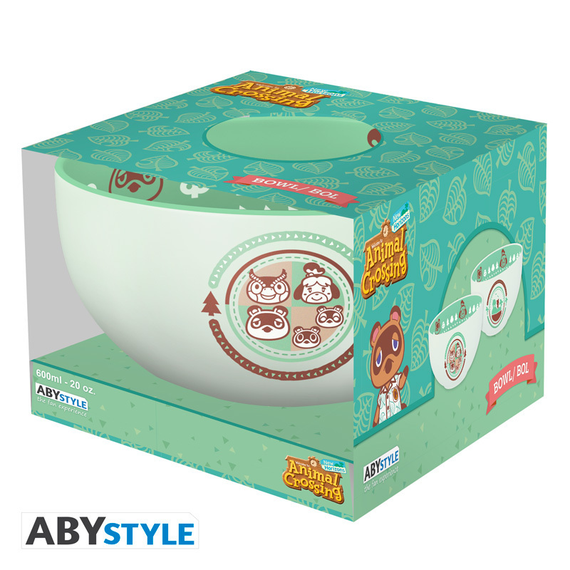 Weitere Ansicht: ANIMAL CROSSING - Bowl - 600 ml - "Characters" - Cardboard box