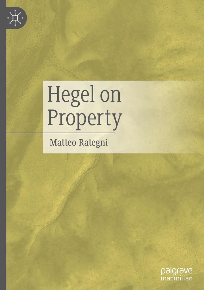 Produktbild: Hegel on Property | Matteo Rategni