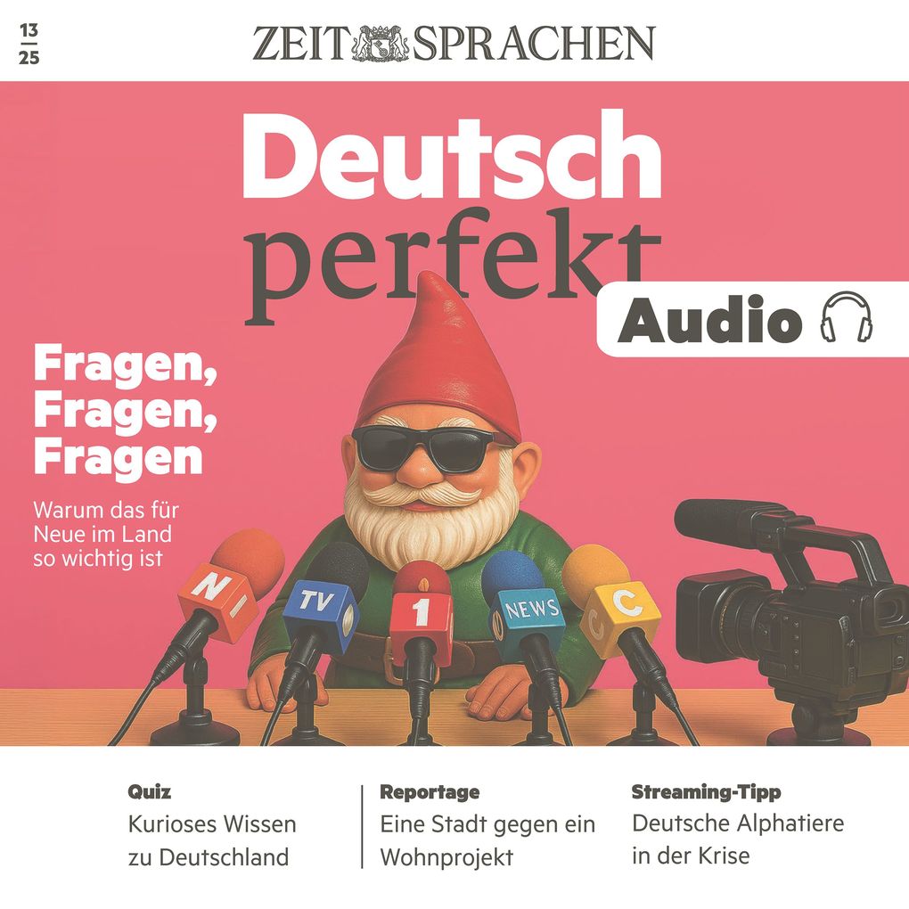 Produktbild: Deutsch lernen Audio Fragen, Fragen, Fragen | Alia Begisheva