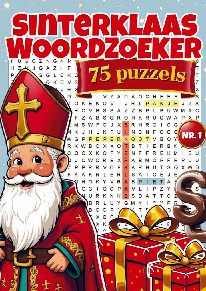 Produktbild: Sinterklaas Woordzoeker - nr.1 | Woordzoeker Specialist