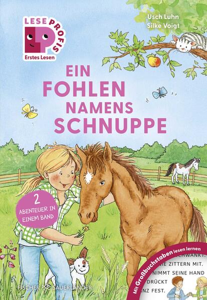 Produktbild: Leseprofis - GROSSBUCHSTABEN: EIN FOHLEN NAMENS SCHNUPPE, 1. Klasse | Usch Luhn
