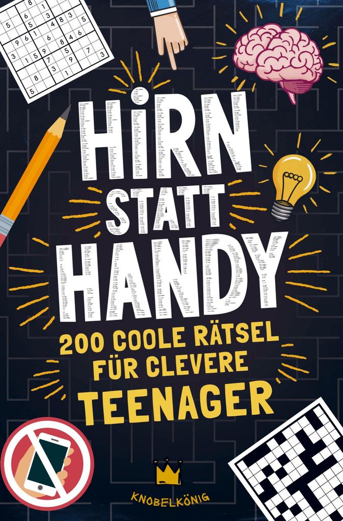 Produktbild: Hirn statt Handy - Rätsel für Teenager | Rudi Rätsel