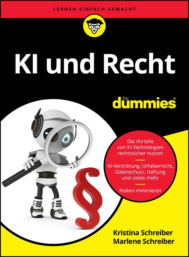 Produktbild: KI und Recht für Dummies | Kristina Schreiber, Marlene Schreiber