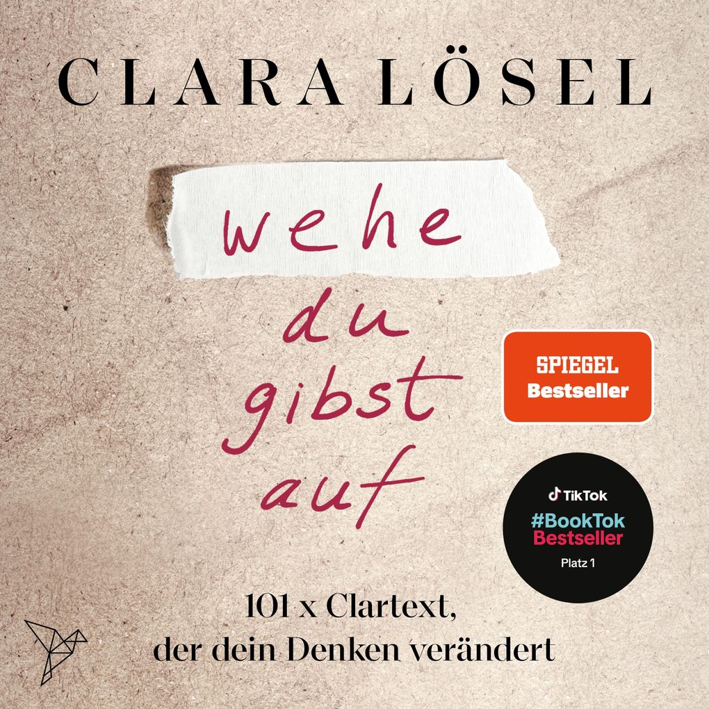 Produktbild: wehe du gibst auf | Clara Lösel