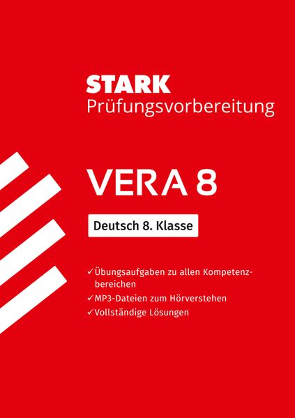 Produktbild: STARK Deutsch VERA 8 - Prüfungsvorbereitung | Marion von der Kammer, Christoph Oldeweme