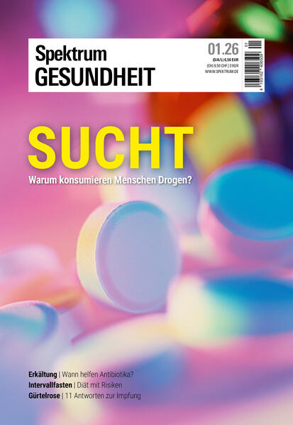 Produktbild: Spektrum Gesundheit 1/2026 - Sucht | Spektrum der Wissenschaft