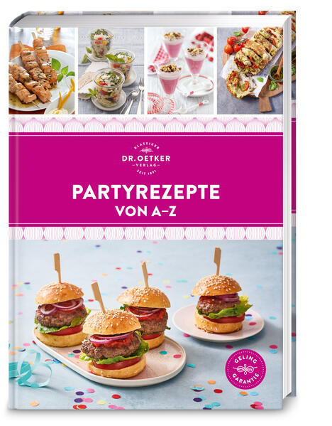 Produktbild: Partyrezepte von A-Z | Oetker Verlag