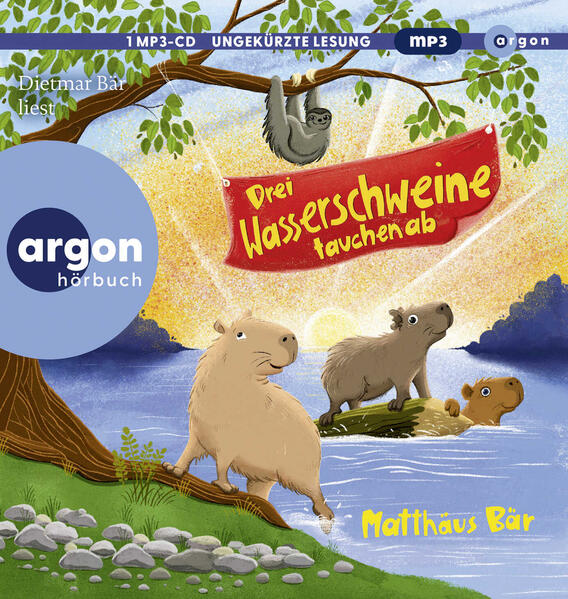 Produktbild: Drei Wasserschweine tauchen ab | Matthäus Bär