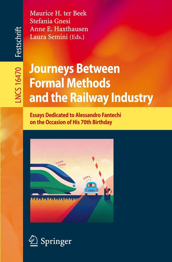 Produktbild: Journeys Between Formal Methods and the Railway Industry