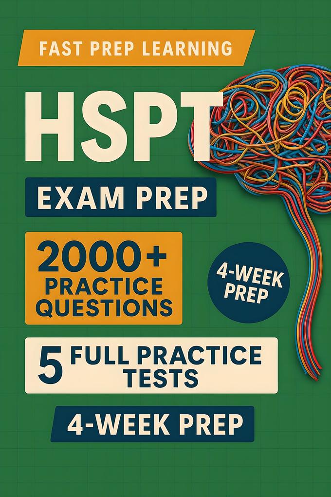 Produktbild: HSPT Study Guide | Fast Prep Learning
