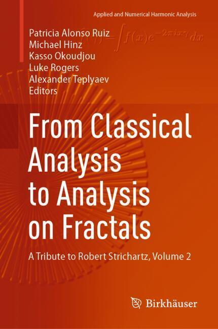 Produktbild: From Classical Analysis to Analysis on Fractals