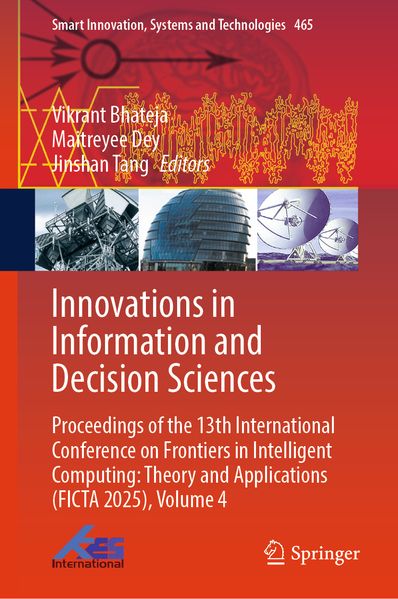 Produktbild: Innovations in Information and Decision Sciences