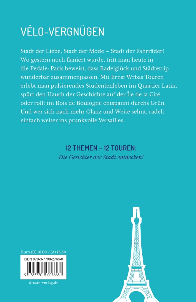 Weitere Ansicht: Mit dem Rad durch Paris | Ernst Wrba