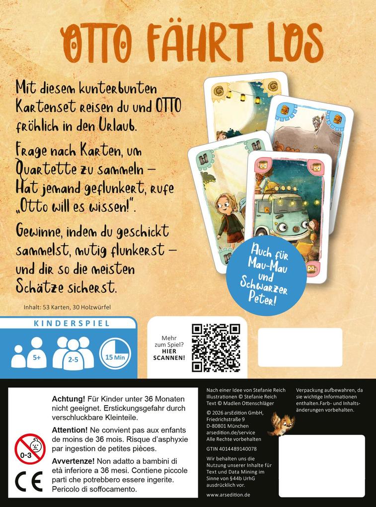 Weitere Ansicht: OTTO fährt los - Meine OTTO-Reisespiele | Madlen Ottenschläger