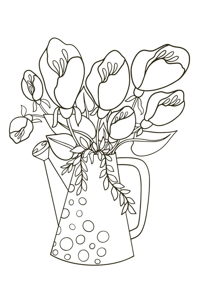 Weitere Ansicht: 50 cozy Karten zum Ausmalen - Blumentraum