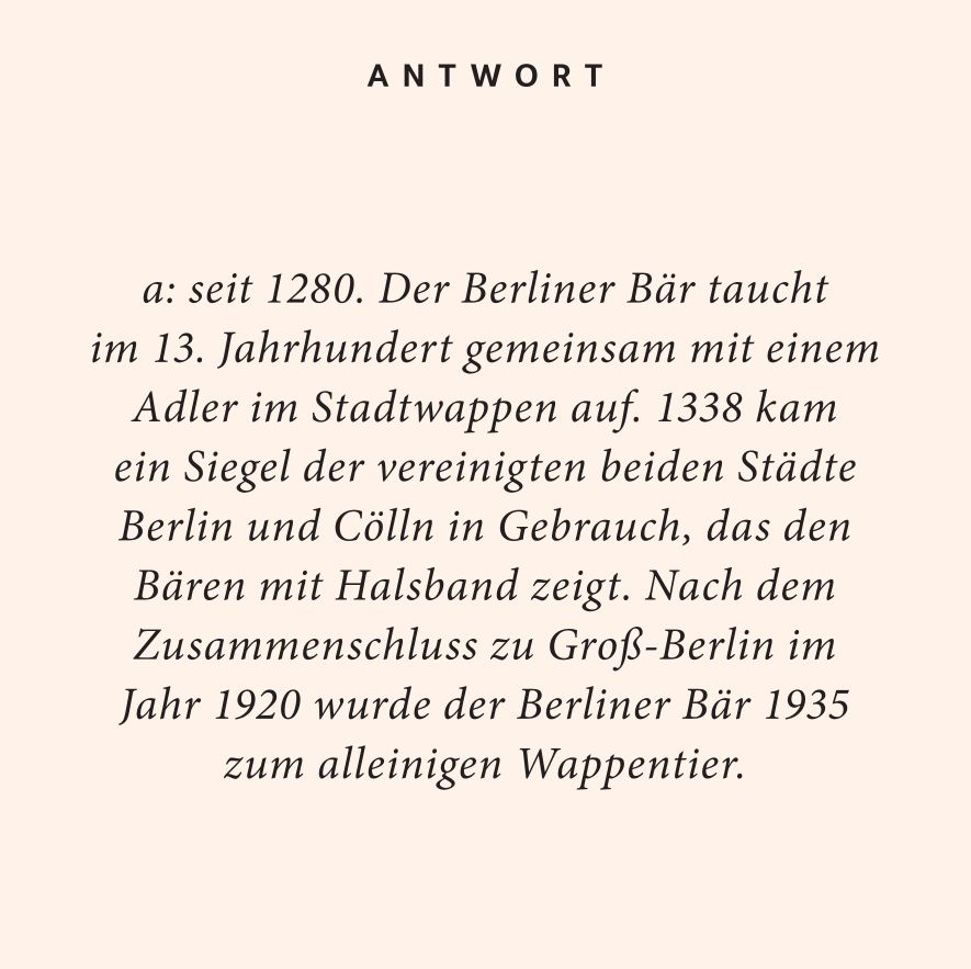 Weitere Ansicht: Berlin-Quiz | Steffi Memmert-Lunau