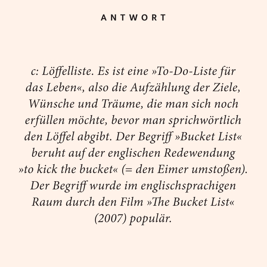 Weitere Ansicht: Ruhestand. Das Quiz | Melanie Florin