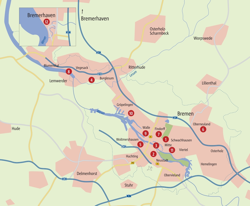 Weitere Ansicht: Zu Fuß durch Bremen | Lena Häfermann