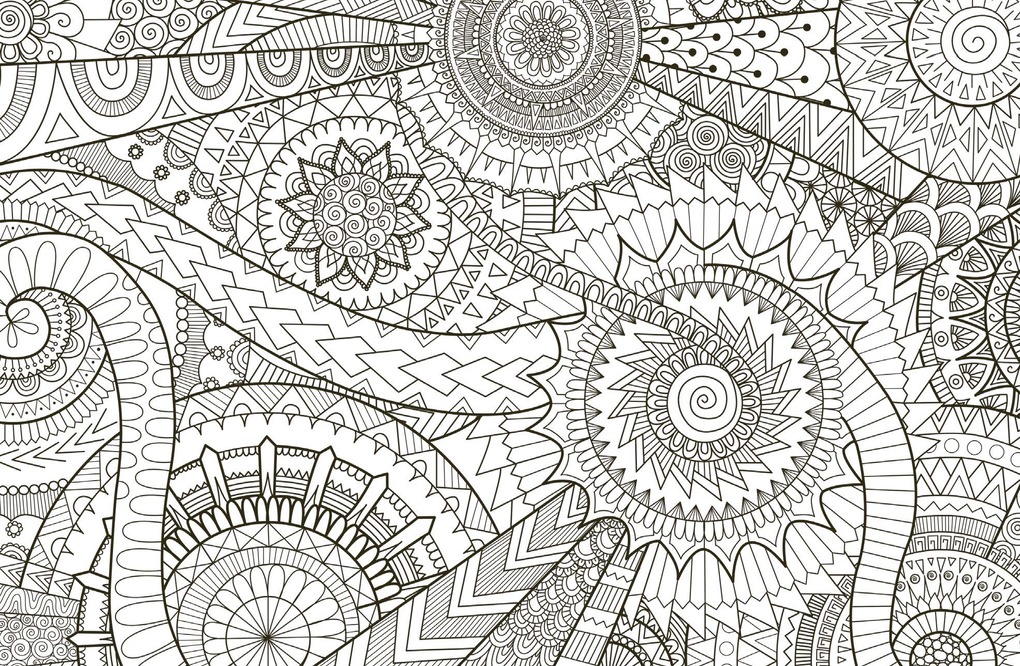 Weitere Ansicht: 50 cozy Karten zum Ausmalen - Relaxen mit Mandalas