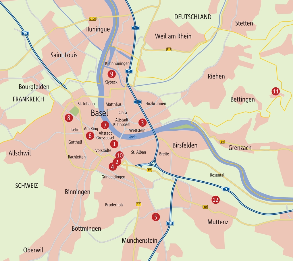 Weitere Ansicht: Zu Fuß durch Basel | Barbara Saladin