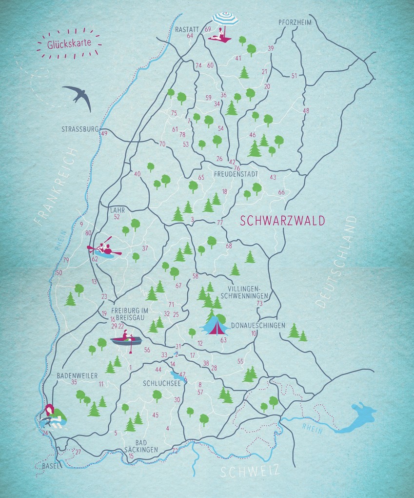 Weitere Ansicht: Blaue Glücksorte im Schwarzwald | Anne Grießer