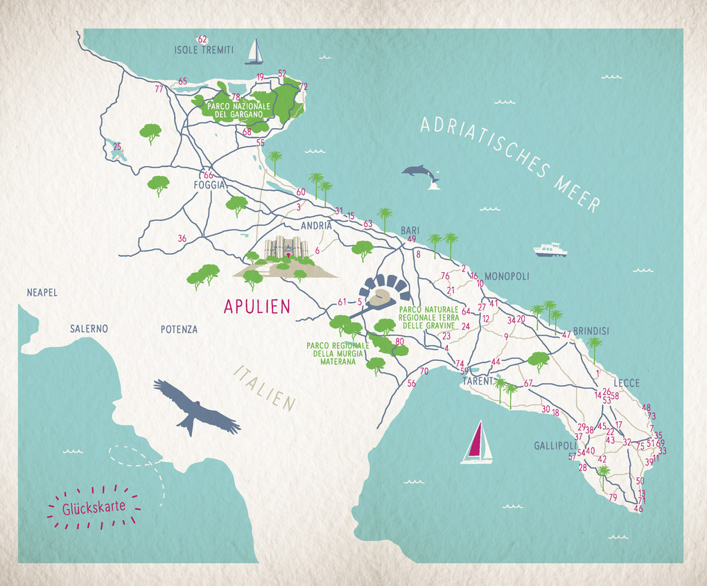 Weitere Ansicht: Glücksorte in Apulien | Antje Therés Kral
